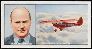 Historic Aviation Photographs Impressions: Stack / Leopard Moth Plane