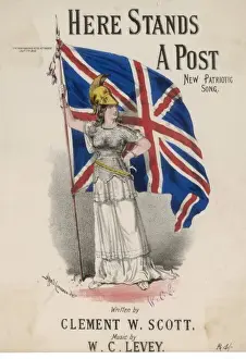British Heritage Prints Impressions: Here Stands a Post