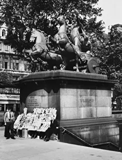 Westminster Bridge London Impressions: Statue of Boadicea