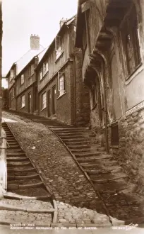 Ancient City Entrance Impressions: Stepcote Hill, Exeter, Devon