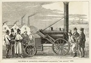 Railway History UK Impressions: Stephensons Rocket
