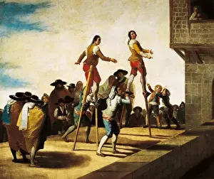 Historical Spanish Art Impressions: The Stilts