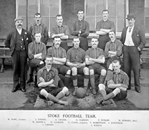 Équipe de football Stoke, années 1890