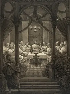 Biblical Artwork For Sale Impressions: Last supper of Christ