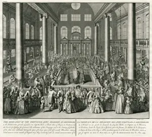 Religieux Impressions: Dedication de la synagogue / Picart