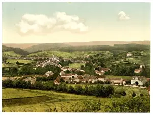 Nostalgic Coloured Photographs Impressions: Tambach, Thuringia, Germany