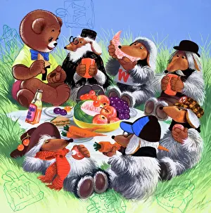 Teddy Bear Illustration Impressions: Teddy Bear (with hidden objects)