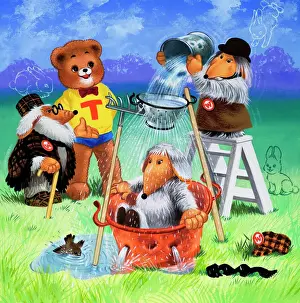 Teddy Bear Illustration Impressions: Teddy Bear (with hidden objects)