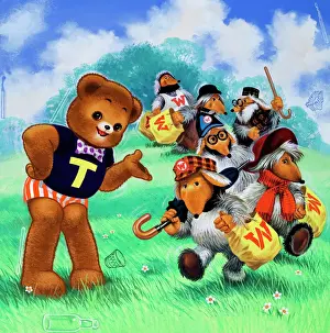Teddy Bear Illustration Impressions: Teddy Bear (with hidden objects)