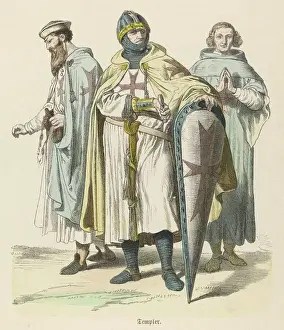 Medieval Illustrations Online Impressions: Templars (Munchener)