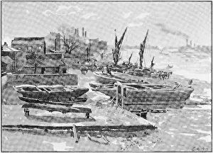 Thames River England Impressions: Thames at Hammersmith