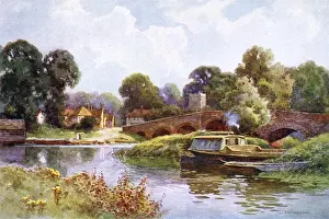 English Countryside Scenes 1910s Impressions: Thames / Sonning C1910