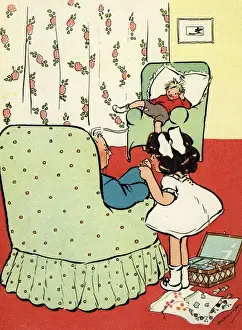Vintage Sewing Techniques Impressions: Threading a needle