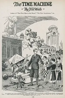 Victorian Era Illustration Impressions: The Time Machine