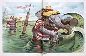 Republican Elephant Cartoon Impressions: A timely warning