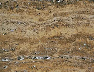 Travertine Rock Formations Impressions: Travertine