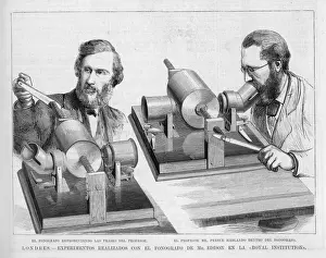 Royal Institution London Impressions: Trying the Phonograph