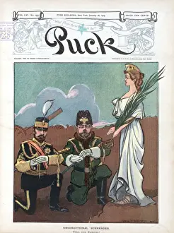 Puck Magazine Illustrations Online Impressions: Unconditional surrender