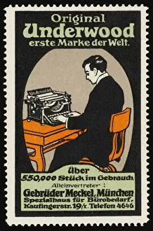 Vintage Office Equipment Impressions: Using an Underwood