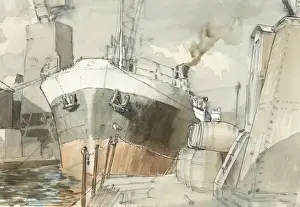 Raymond Sheppard Art Impressions: Wapping Docks