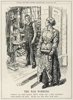 World War 1 Cartoons Impressions: The War Workers