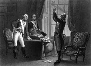 Revolutionary War Era Images Impressions: Washington Despatch