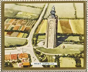Lighthouse Aerial Photography Impressions: West Capelle Lighthouse
