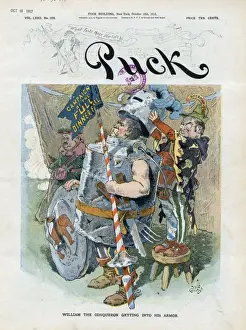 Historical Figures In Armor Impressions: William the Conqueror getting into his armor
