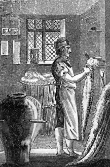 Textile Industry History Impressions: Wool-Comber