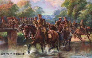 Animaux De La Première Guerre Mondiale Impressions: Parti pour la ligne de front
