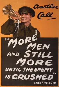 Affiches De La Première Guerre Mondiale Impressions: Affiche, Plus d'hommes et encore plus.