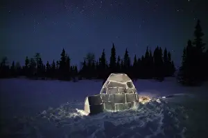 M Watson Wildlife Photographer Impressions: Igloo - at night