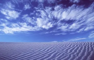 Cloudy Desert Sky Impressions: DESERT - Sky, Clouds & Dunes