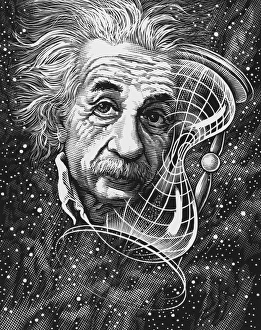 Nobel Prize Winner Impressions: Albert Einstein, German physicist