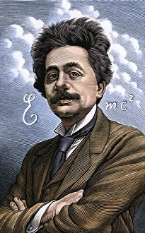Albert Einstein Impressions: Albert Einstein, physicist