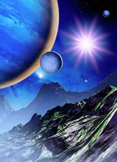 Planètes Impressions: Planète extraterrestre