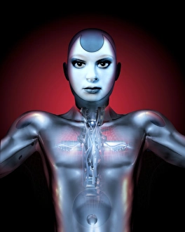 Artificial Intelligence Illustration Impressions: Android