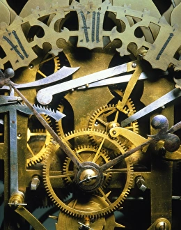 Images datées de 1990: Horloge antique