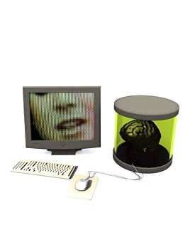 Artificial Intelligence Technology Impressions: Artificial intelligence, computer artwork