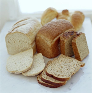 Bread Varieties Impressions: Assorted breads