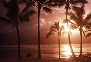 Beach Sunset Impressions: Beach at sunset