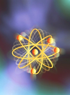 Atomic Structure Diagram Impressions: Beryllium atom