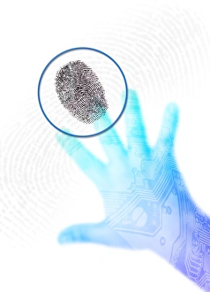 Printed Circuit Board Design Impressions: Biometric security, artwork