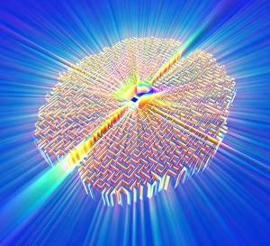 Conceptual Brain Image Impressions: Brain complexity, conceptual artwork