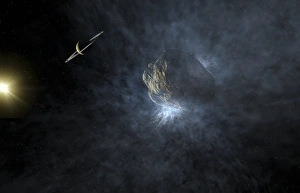 Saturne Impressions: Le Chirion, œuvre d'art informatique
