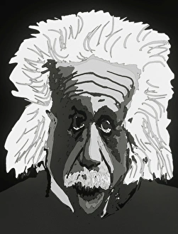 Images datées de 2003 juin: Travail d'art informatique de l'albert einstein