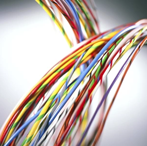 Data Center Equipment Impressions: Computer cables