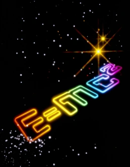 Images datées de 1988: Les graphiques informatiques de l'équation d'Einstein
