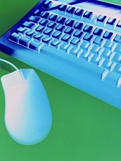 Keyboard And Mouse Setup Impressions: Computer mouse and keyboard