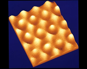 Confocal Microscopy Images Impressions: Confocal microscope image of optical computer tape